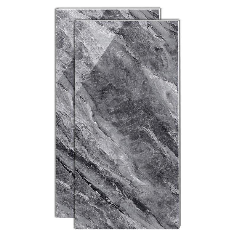 Modern Style Rectangle Floor Tile Waterproof Straight Edge Polished Floor Tile