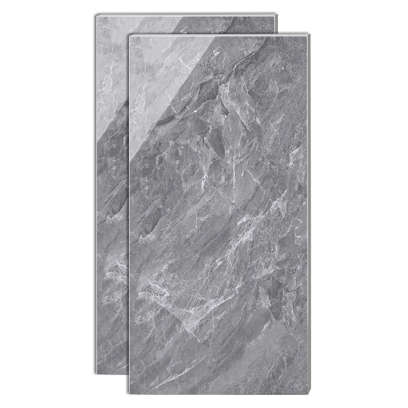 Modern Style Rectangle Floor Tile Waterproof Straight Edge Polished Floor Tile