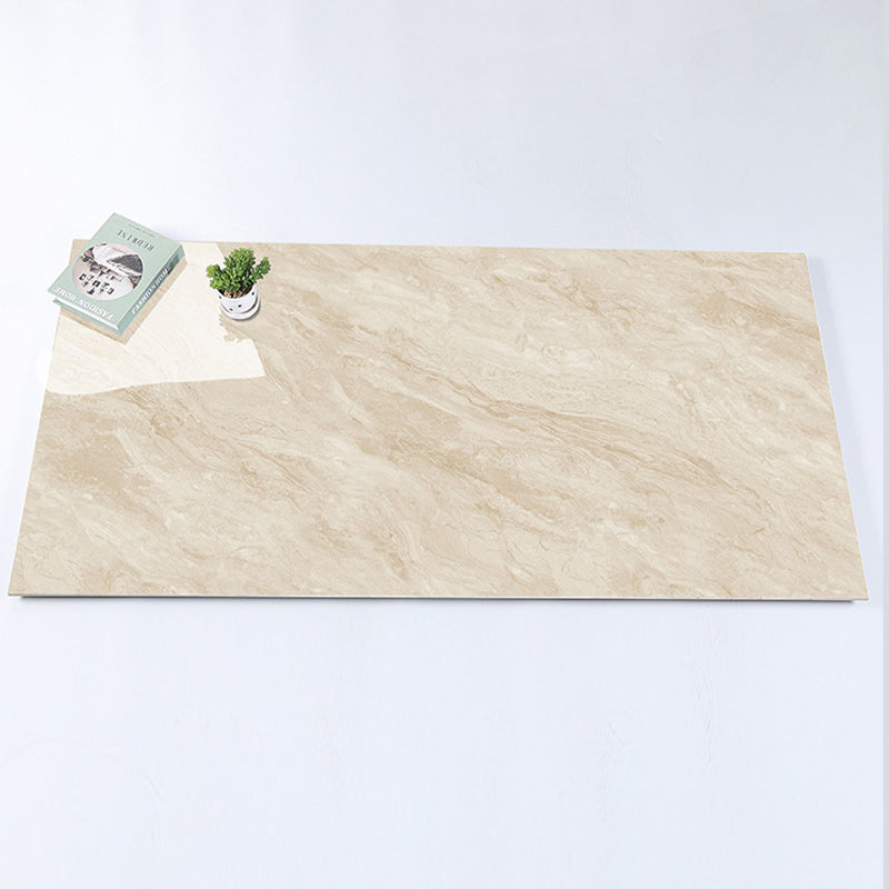 Modern Style Rectangle Floor Tile Waterproof Straight Edge Polished Floor Tile