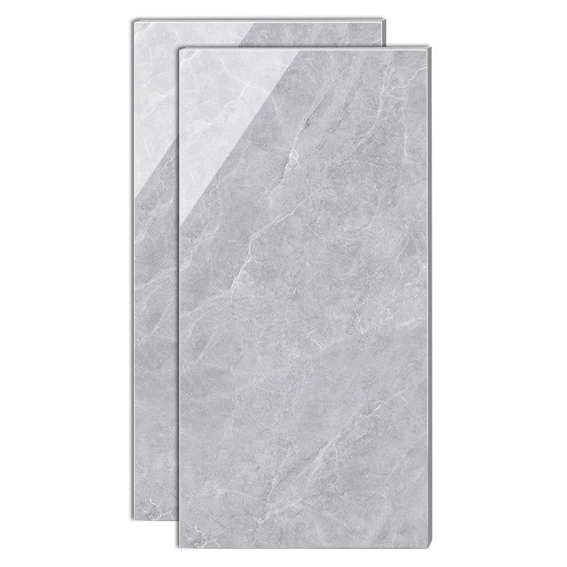 Modern Style Rectangle Floor Tile Waterproof Straight Edge Polished Floor Tile