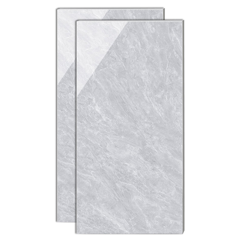 Modern Style Rectangle Floor Tile Waterproof Straight Edge Polished Floor Tile