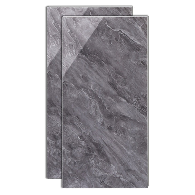 Modern Style Rectangle Floor Tile Waterproof Straight Edge Polished Floor Tile