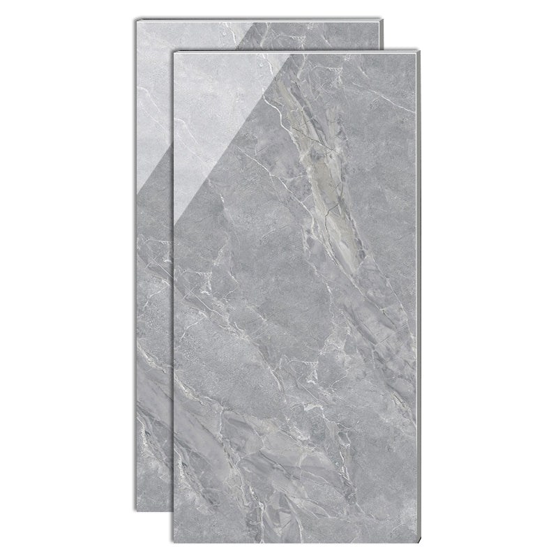 Modern Style Waterproof Floor Tile Straight Edge Rectangle Polished Floor Tile