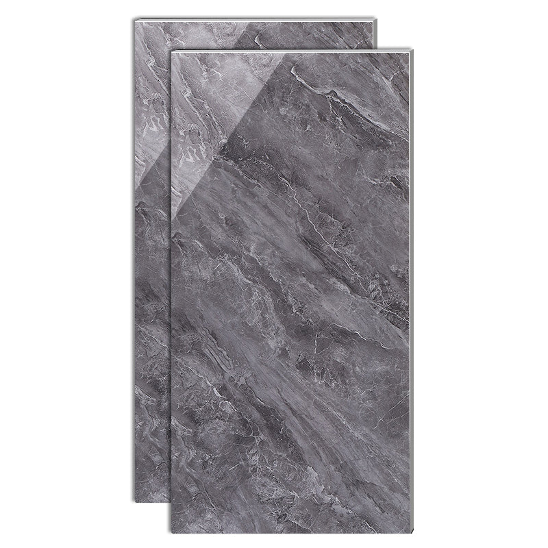 Modern Style Waterproof Floor Tile Straight Edge Rectangle Polished Floor Tile