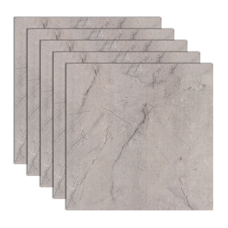 Contemporary Style Floor Tile Straight Edge Square Waterproof Floor Tile