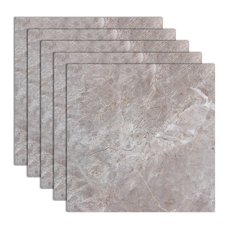 Contemporary Style Floor Tile Straight Edge Square Waterproof Floor Tile