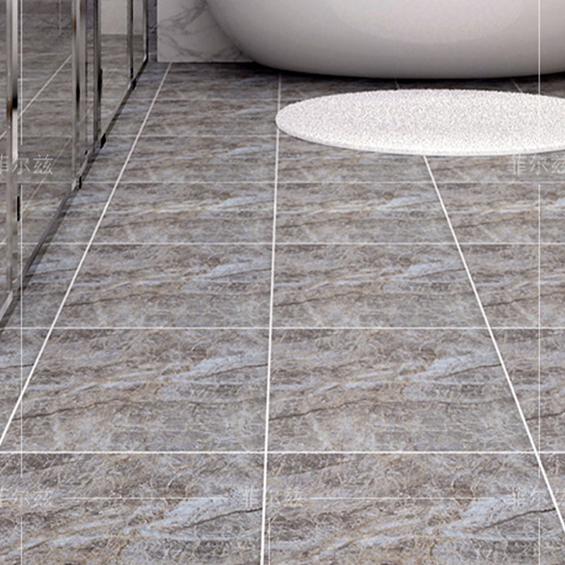 Contemporary Style Floor Tile Straight Edge Square Waterproof Floor Tile