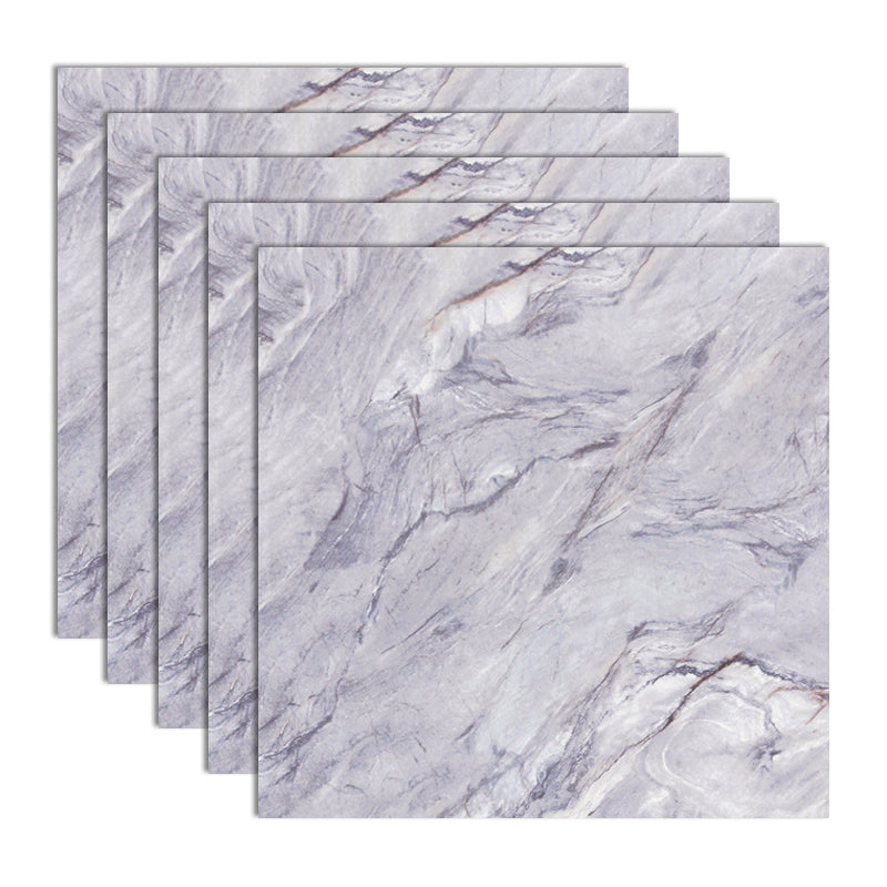 Contemporary Style Floor Tile Straight Edge Square Waterproof Floor Tile