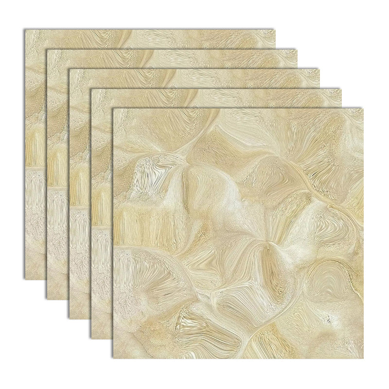 Contemporary Style Floor Tile Straight Edge Square Waterproof Floor Tile