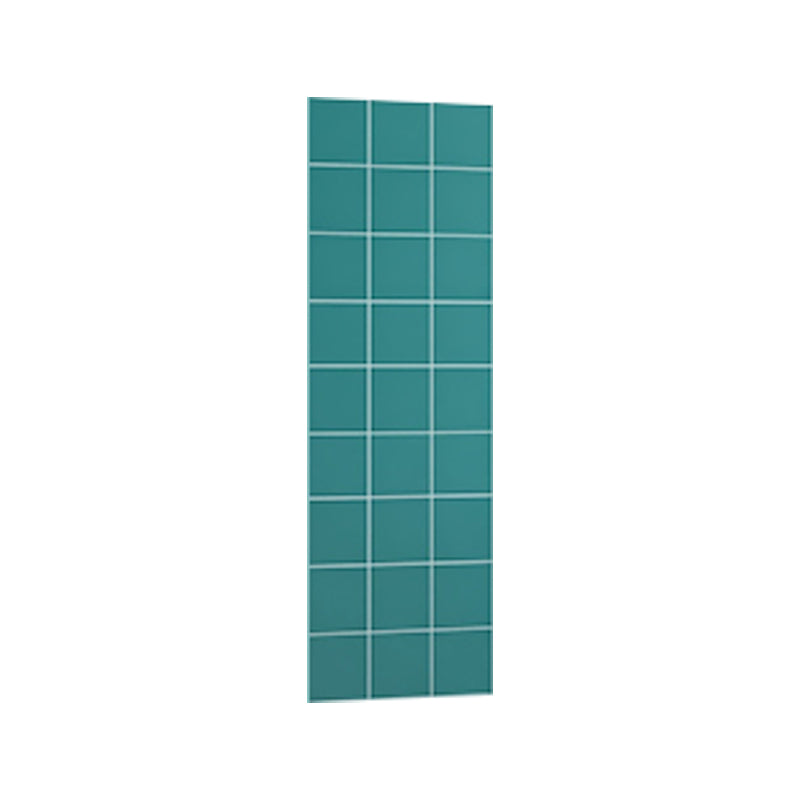 Square Grid Mosaic Tile Waterproof Peel and Stick Tile for Backsplash Wall