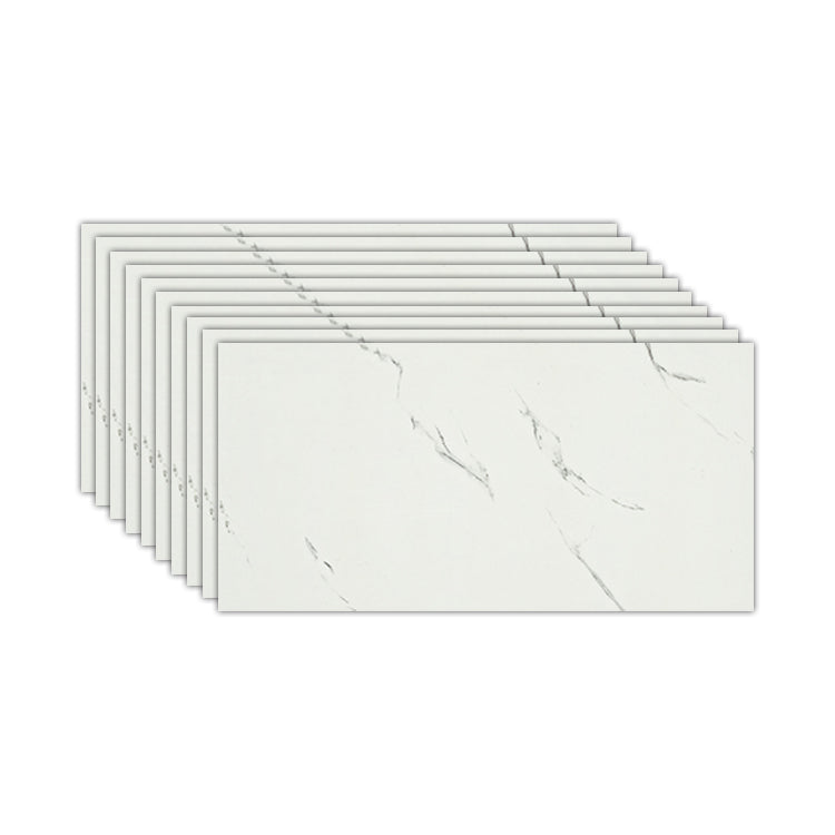 Contemporary Rectangular Peel & Stick Tile 12" x 24" Peel and Stick Backsplash Wall Tile