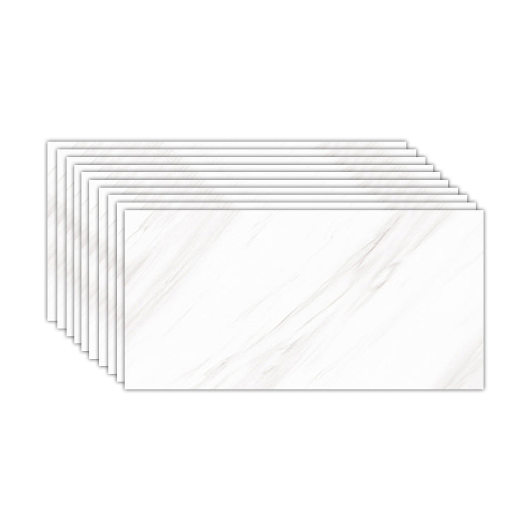 Contemporary Rectangular Peel & Stick Tile 12" x 24" Peel and Stick Backsplash Wall Tile