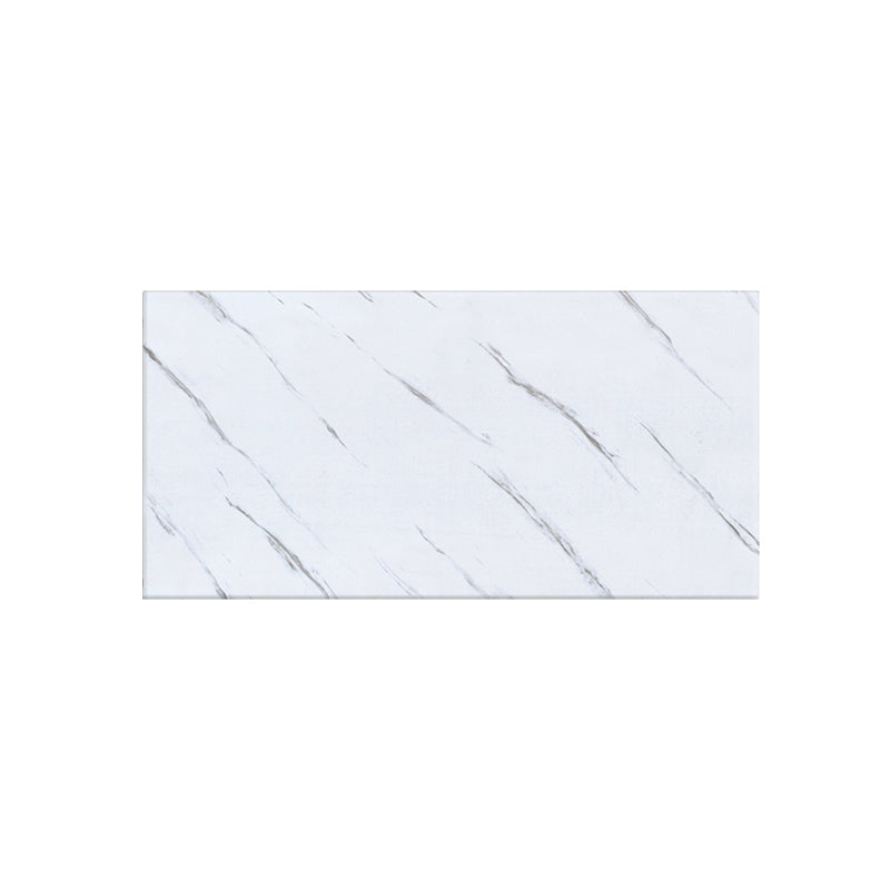 Rectangular Single Tile 12" x 24" Waterproof Backsplash Wall Tile for Bathroom