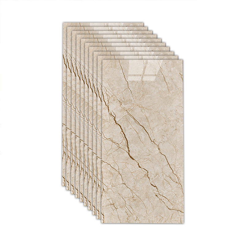 Modern Marbling Single Tile Waterproof Backsplash Rectangular Wall Tile