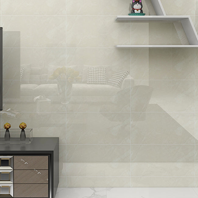 PVC Peel and Stick Backsplash Rectangular Single Tile Wallpaper