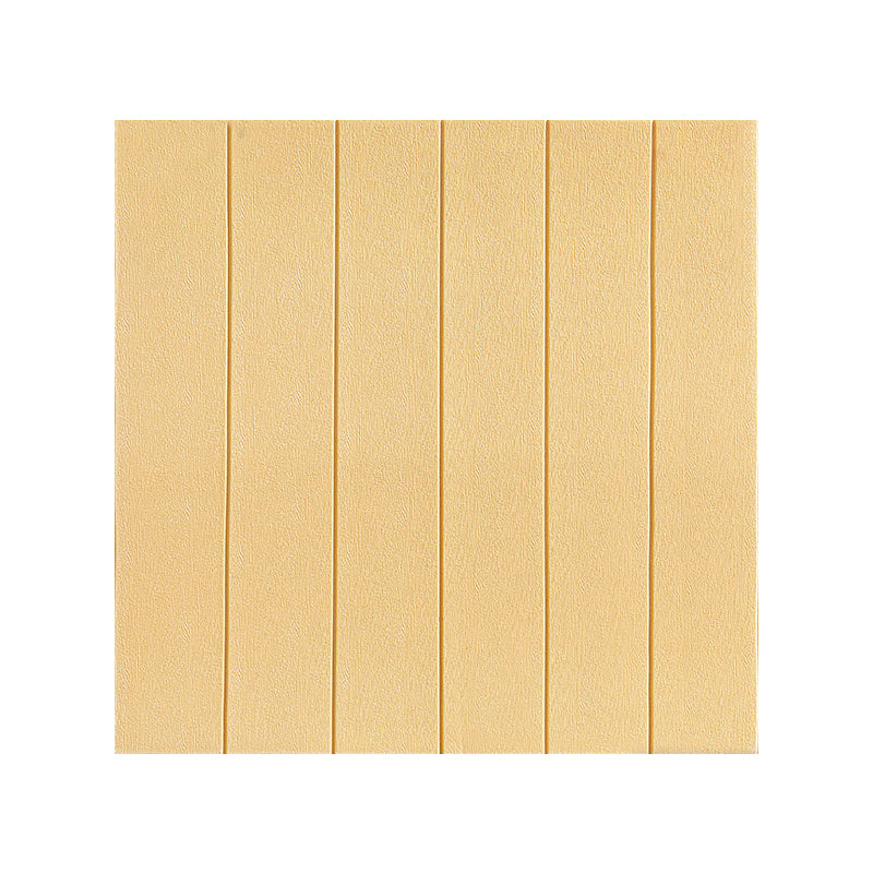 Modern Indoor Wall Tile Peel and Press Waterproof Wall Tile with Wood Look