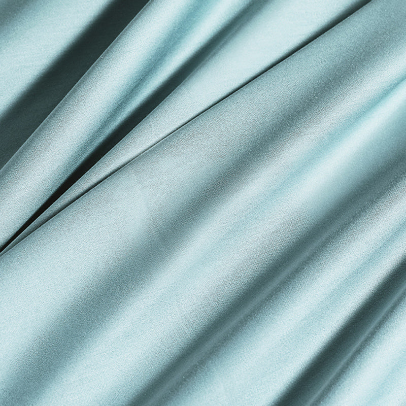 Soild Cotton Bed Sheet Set Elegant Basic Fitted Sheet for Bedroom
