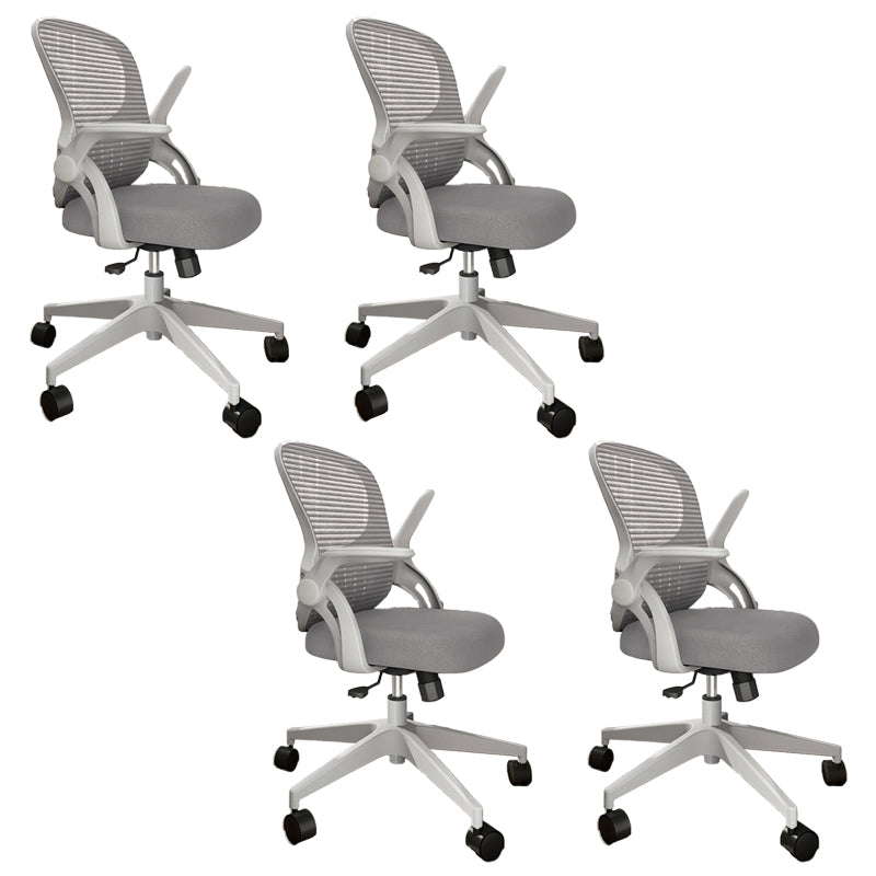 Removable Arms Office Chair Tilt Mechanism No Distressing Ergonomic Desk Chair with Wheels