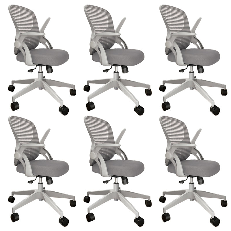 Removable Arms Office Chair Tilt Mechanism No Distressing Ergonomic Desk Chair with Wheels