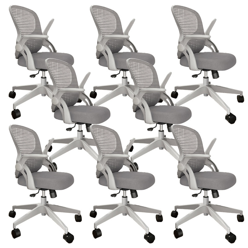 Removable Arms Office Chair Tilt Mechanism No Distressing Ergonomic Desk Chair with Wheels