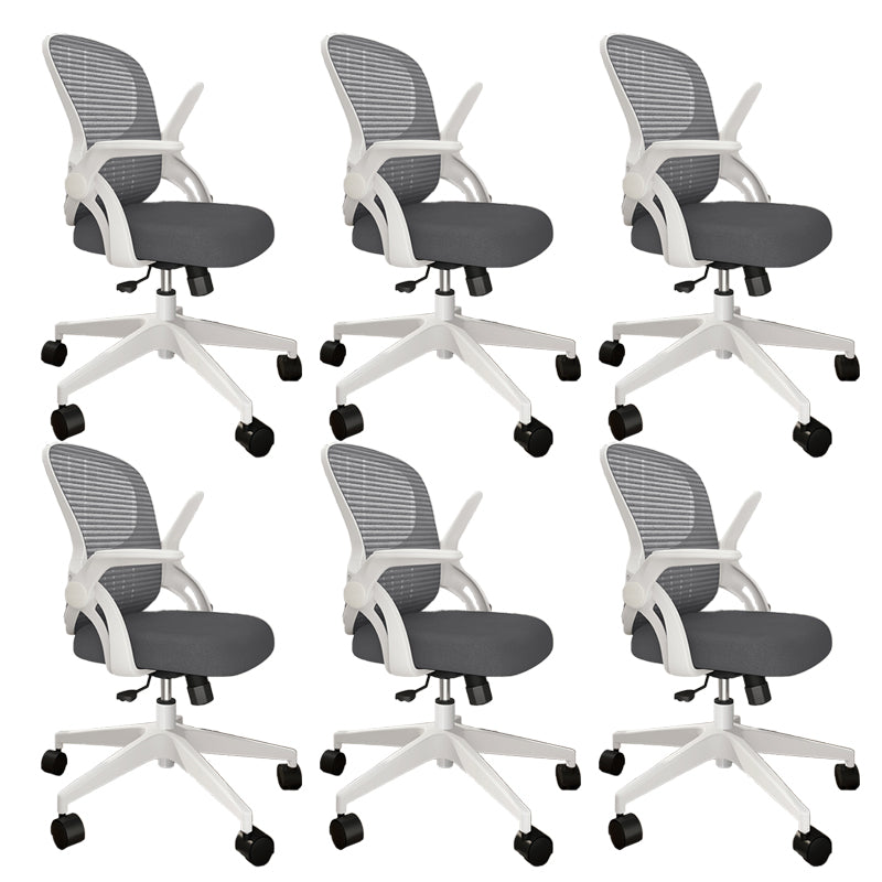 Removable Arms Office Chair Tilt Mechanism No Distressing Ergonomic Desk Chair with Wheels