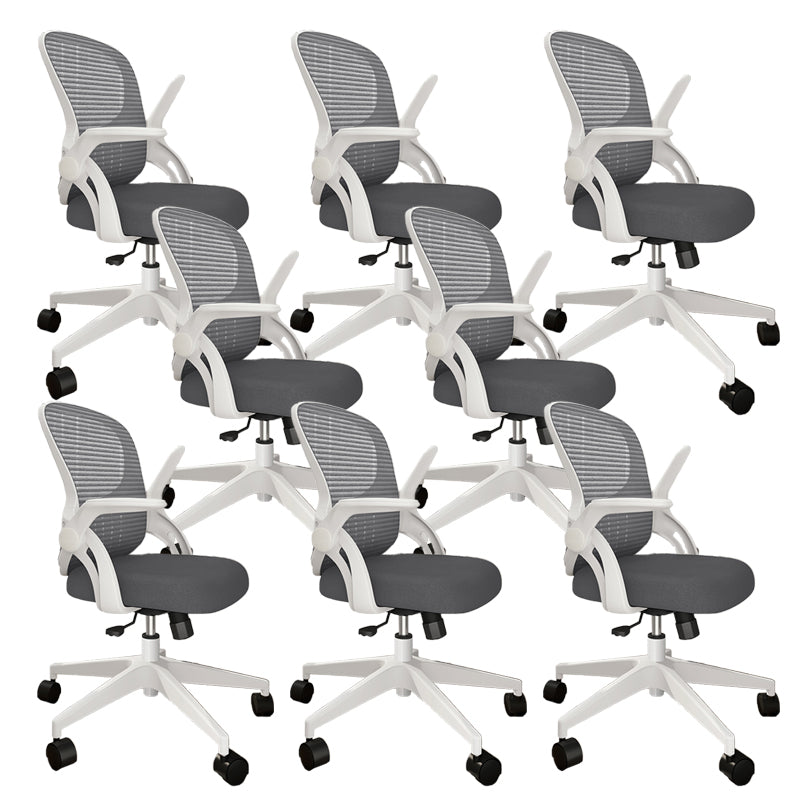 Removable Arms Office Chair Tilt Mechanism No Distressing Ergonomic Desk Chair with Wheels