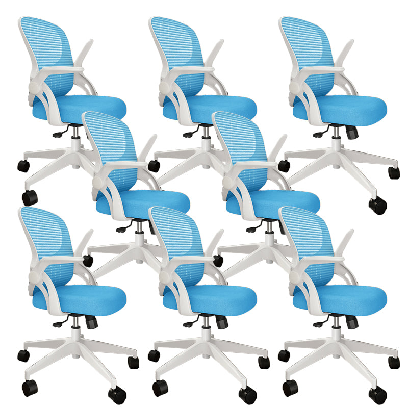 Removable Arms Office Chair Tilt Mechanism No Distressing Ergonomic Desk Chair with Wheels