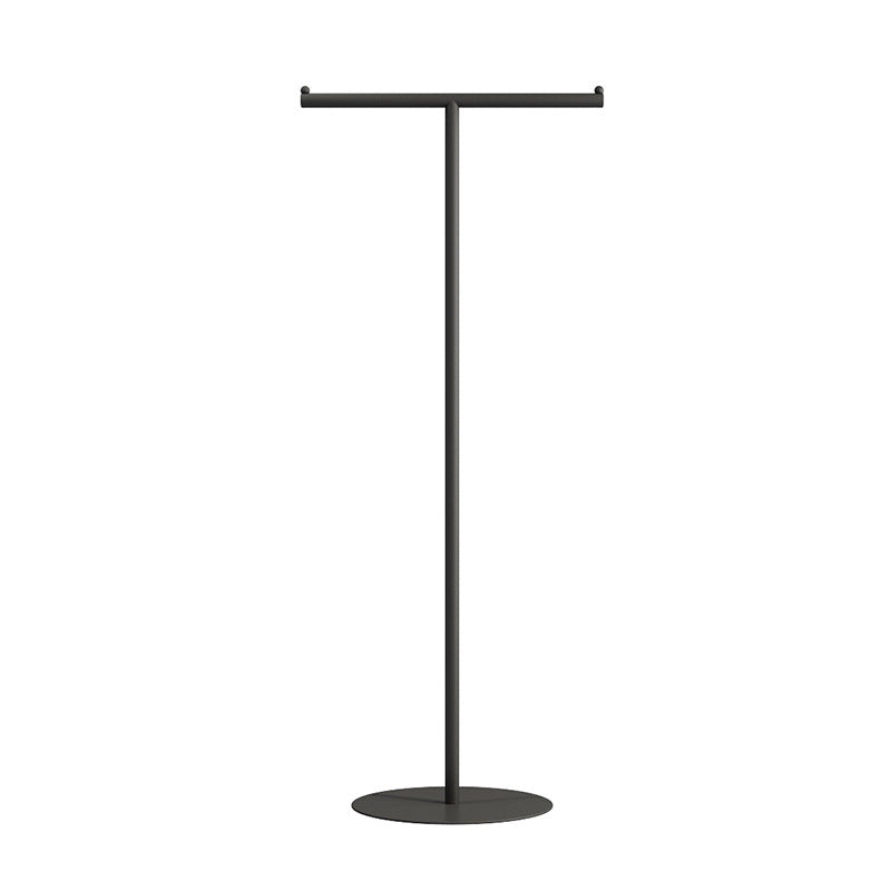 Luxurious Coat Hanger Round Bottom Free Standing Metal Coat Rack