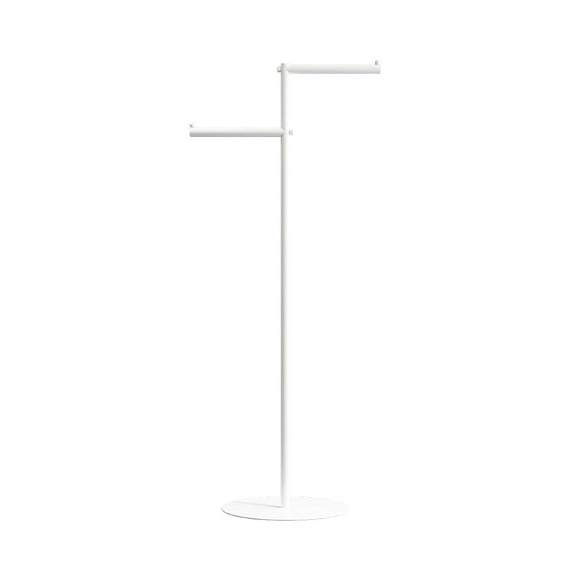 Luxurious Coat Hanger Round Bottom Free Standing Metal Coat Rack