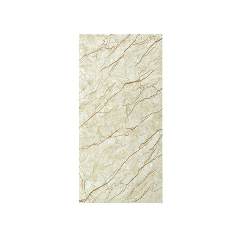 Single Tile Wallpaper Rectangular Peel and Stick Backsplash with Stain Resistant