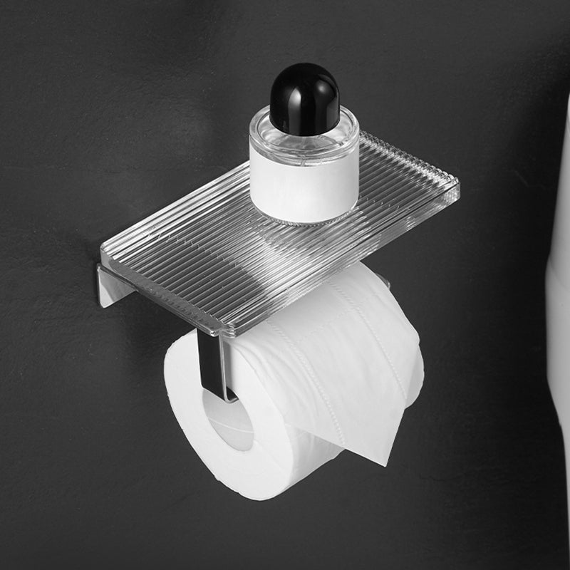 Modern Bathroom Accessory As Individual Or As a Set in Plastic and Metal