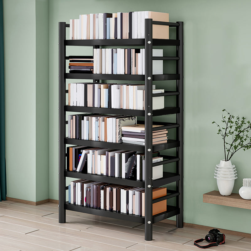 Industrial Freestanding Shelf Bookcase Steel Children's Bookshelf