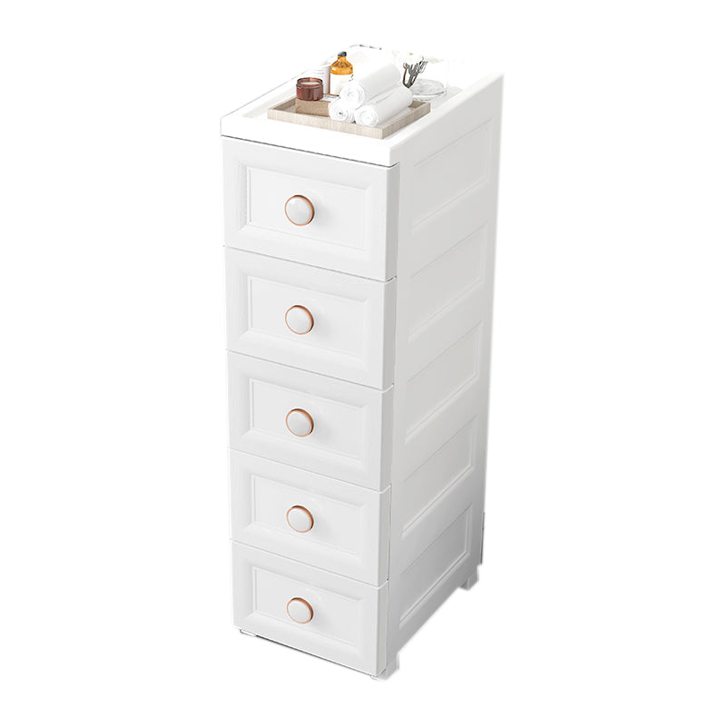 14.82 Inch Width Modern Nursery Dresser Plastic Chest Kids Nightstand