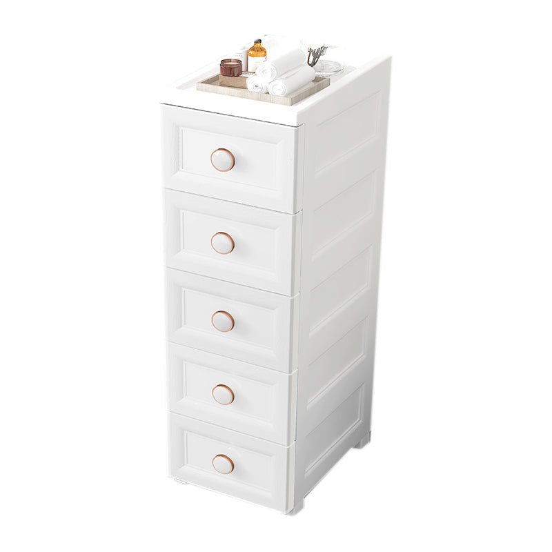 14.82 Inch Width Modern Nursery Dresser Plastic Chest Kids Nightstand