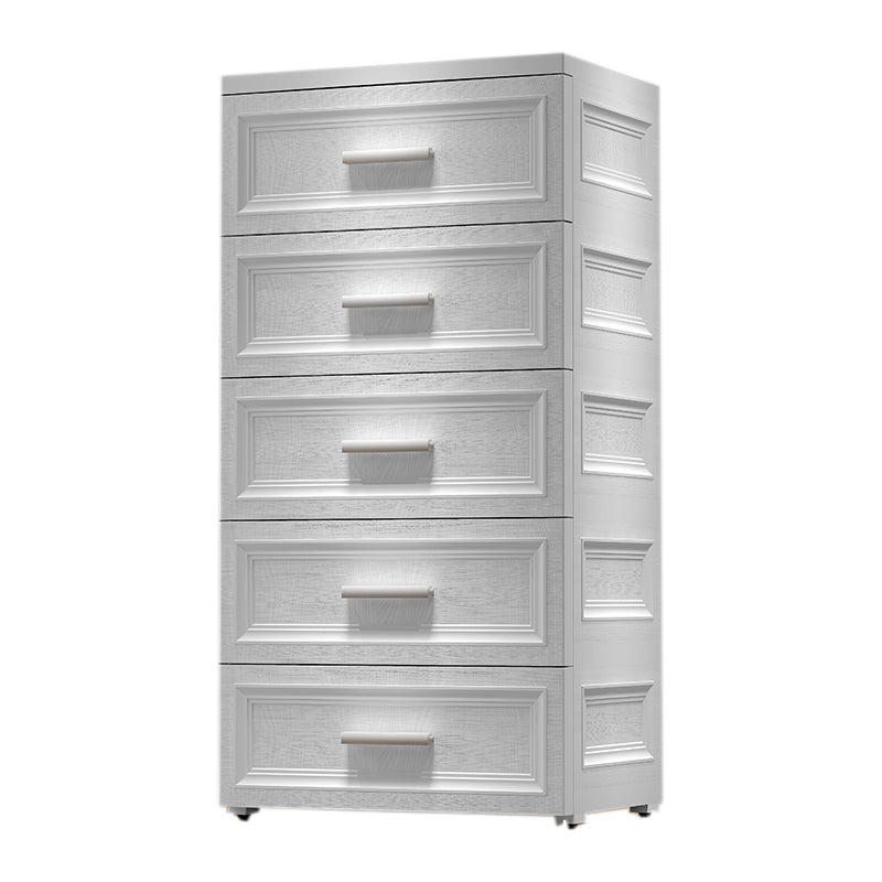 Modern Vertical Kids Dressers Plastic Nursery Dresser for Home