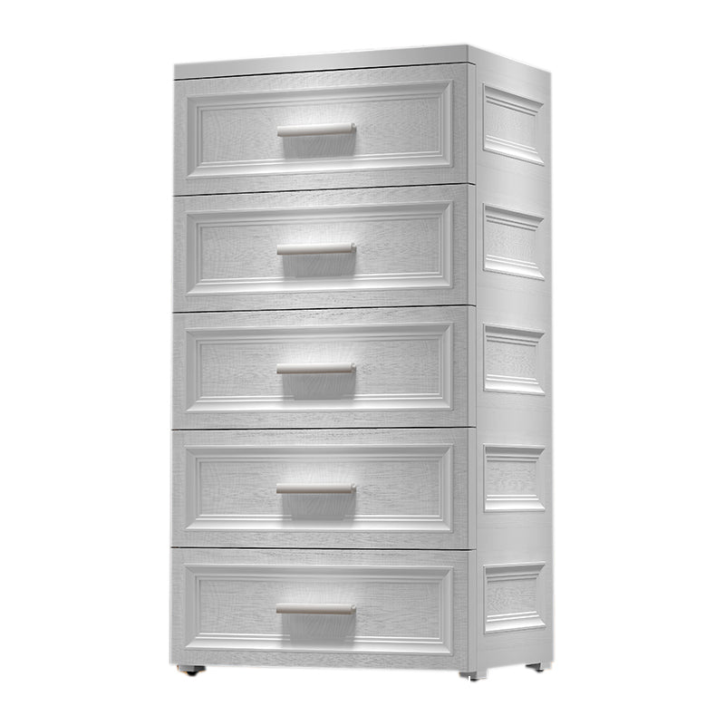 Modern Vertical Kids Dressers Plastic Nursery Dresser for Home