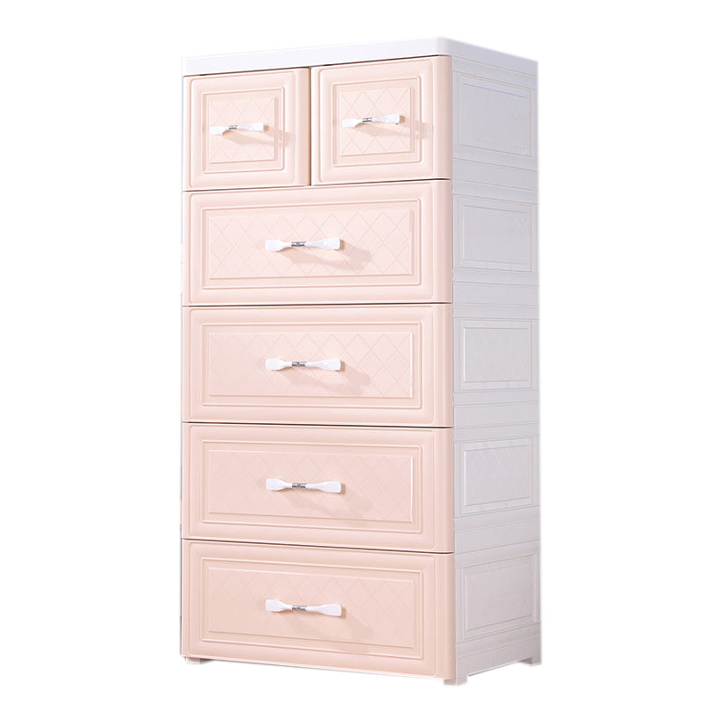 15.6 Inch Width Modern Nursery Dresser Chest Kids Nightstand with 6/5 Drawers