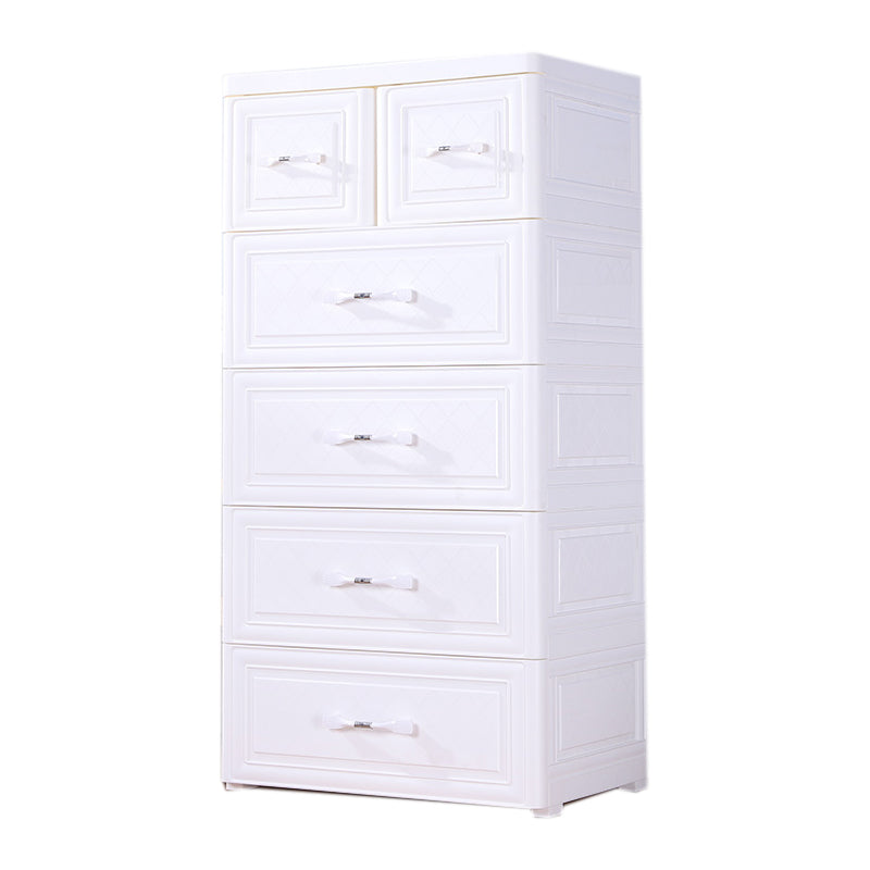 15.6 Inch Width Modern Nursery Dresser Chest Kids Nightstand with 6/5 Drawers