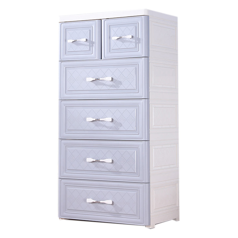 15.6 Inch Width Modern Nursery Dresser Chest Kids Nightstand with 6/5 Drawers