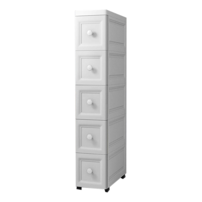 Contemporary Vertical Kids Dressers Plastic Nursery Dresser for Home