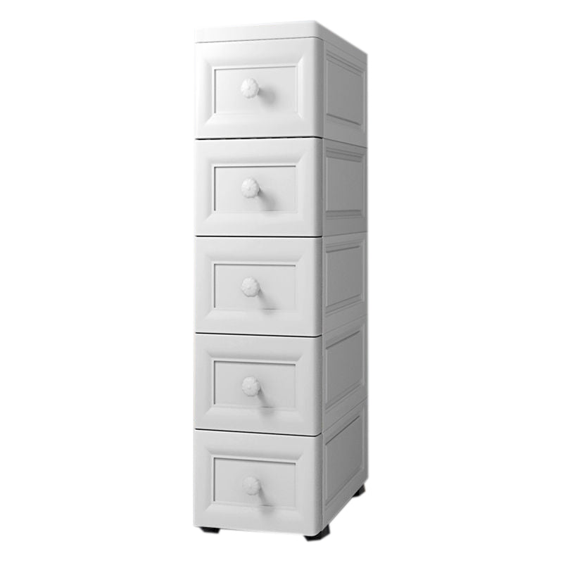 Contemporary Vertical Kids Dressers Plastic Nursery Dresser for Home