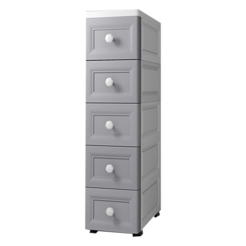 Contemporary Vertical Kids Dressers Plastic Nursery Dresser for Home