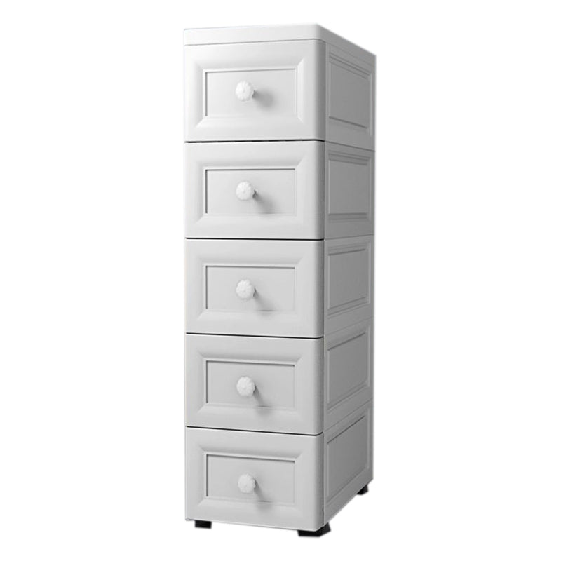 Contemporary Vertical Kids Dressers Plastic Nursery Dresser for Home