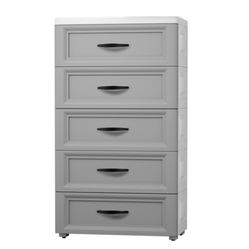 Contemporary Vertical Kids Dressers Plastic Nursery Dresser for Home