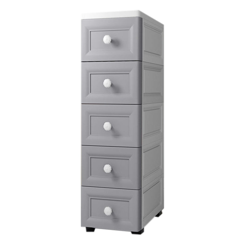 Contemporary Vertical Kids Dressers Plastic Nursery Dresser for Home