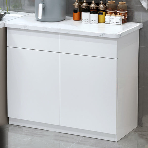 Contemporary Buffet Server Cabinet with Storage Kitchen Dining Server