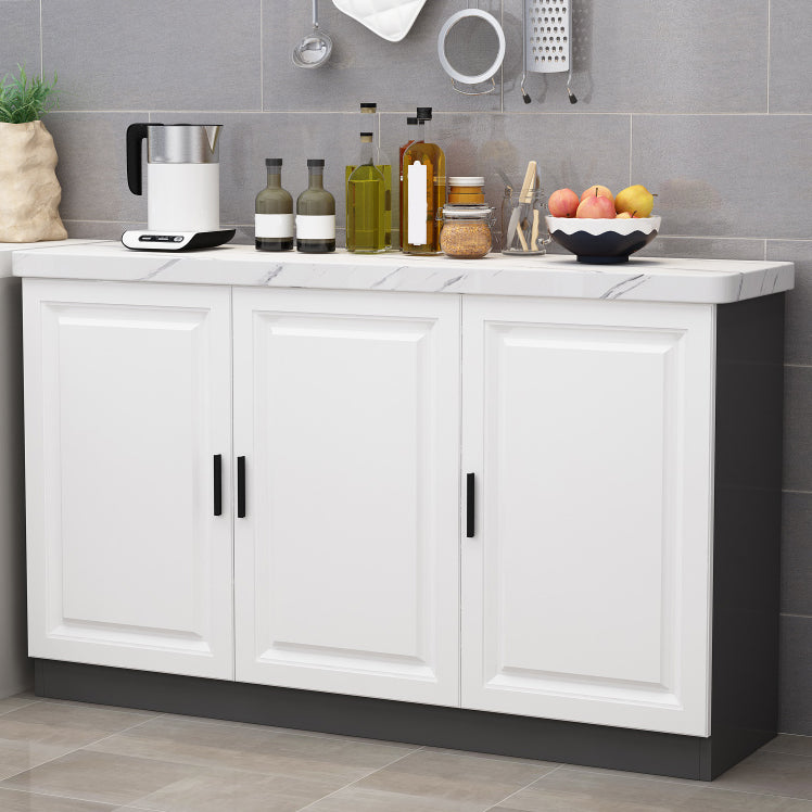 Contemporary Buffet Server Cabinet with Storage Kitchen Dining Server