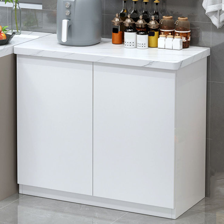 Contemporary Buffet Server Cabinet with Storage Kitchen Dining Server