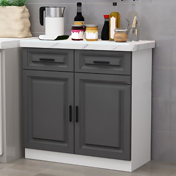 Contemporary Buffet Server Cabinet with Storage Kitchen Dining Server