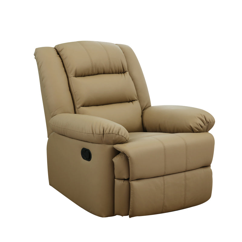 Swivel Rocker Standard Recliner Solid Color Manual Recliner Chair